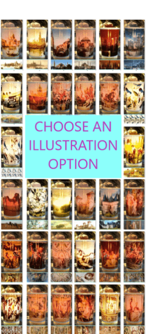 ILLUSTRATED CANDLE